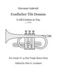 Confitebor Tibi Domine P.O.D cover